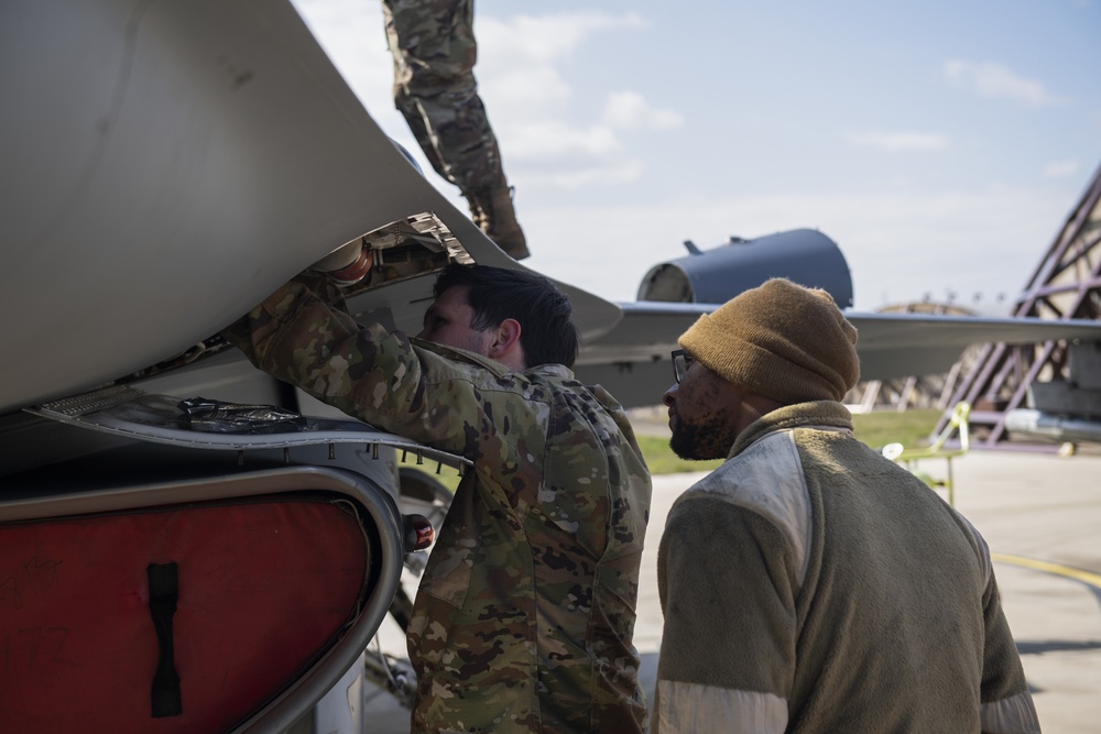 480th FS participates in multi-national exercise over North Sea