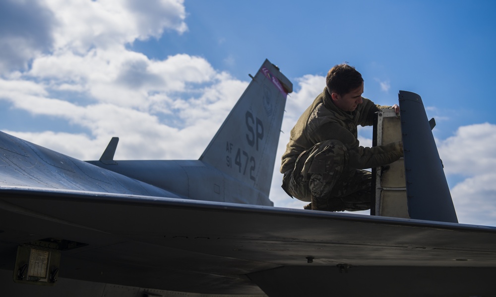 480th FS participates in multi-national exercise over North Sea