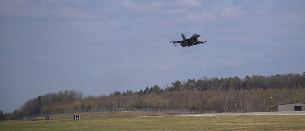 480th FS participates in multi-national exercise over North Sea