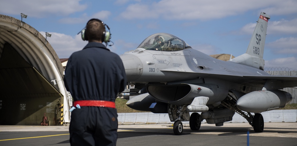 480th FS participates in multi-national exercise over North Sea