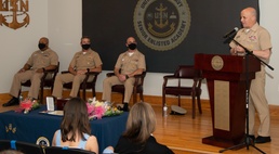 MCPON Speaks At SEA Change of Charge