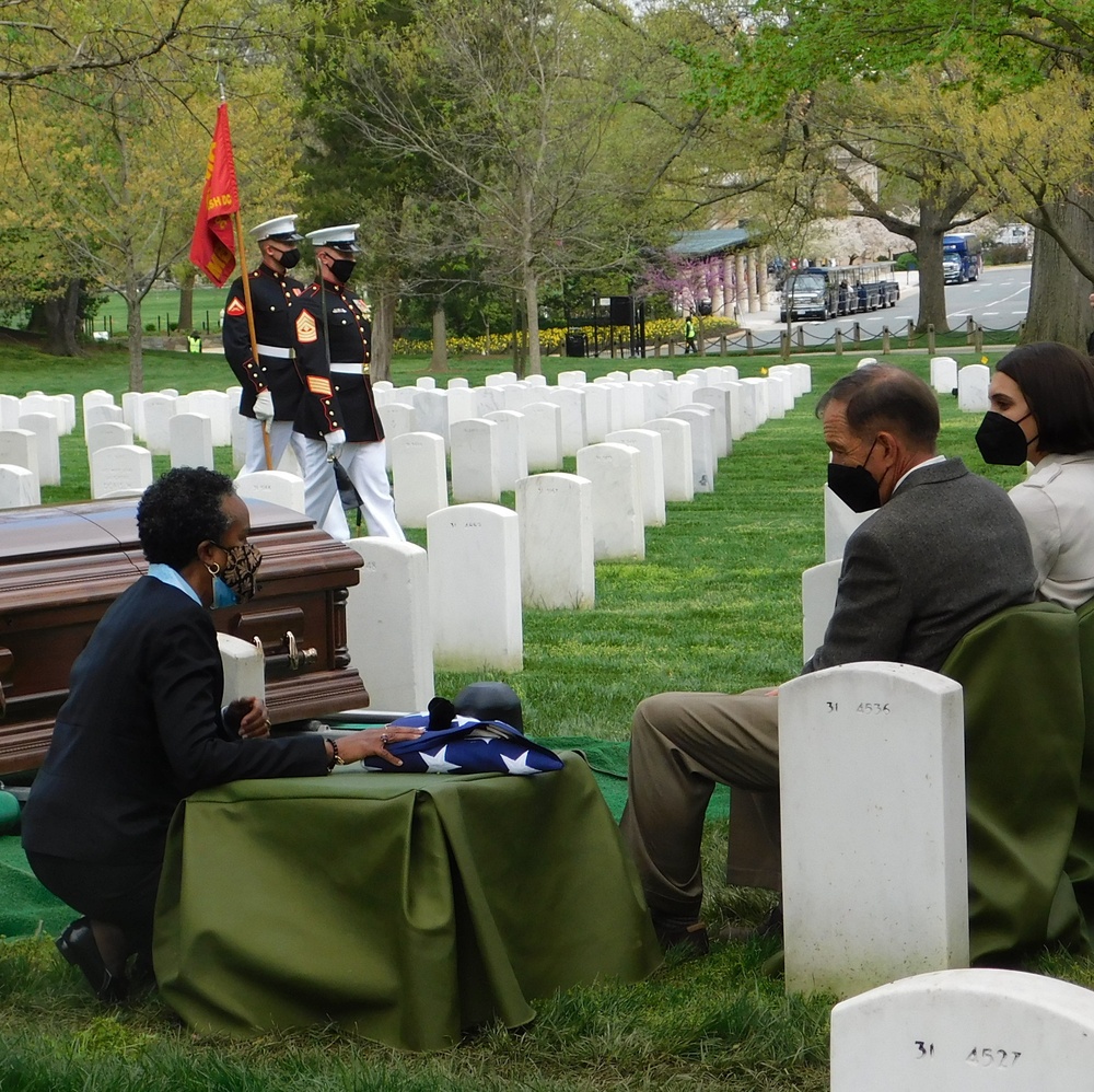 WWII Marine buried after being identified nearly 70 years later