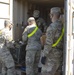 110th Chem. Bn. Soldiers prepare containers for EDRE