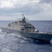 USS Sioux City (LCS 11) transits the Caribbean Sea