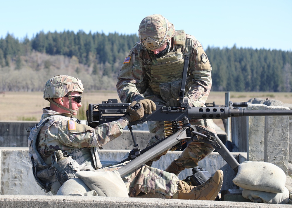 110th Chem. Bn. Soldiers qualify on M2 for EDRE