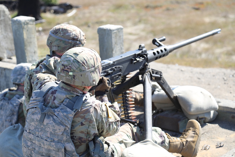 110th Chem. Bn. Soldiers qualify on M2 for EDRE