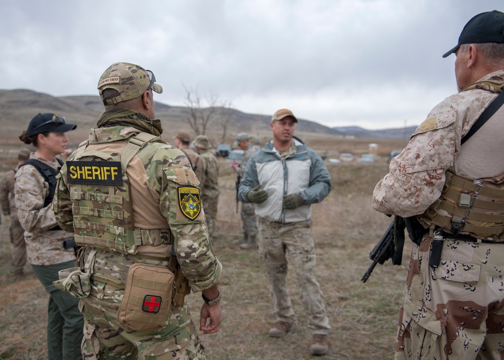 124th Air Support Operations Squadron Trains with 124th Security Forces