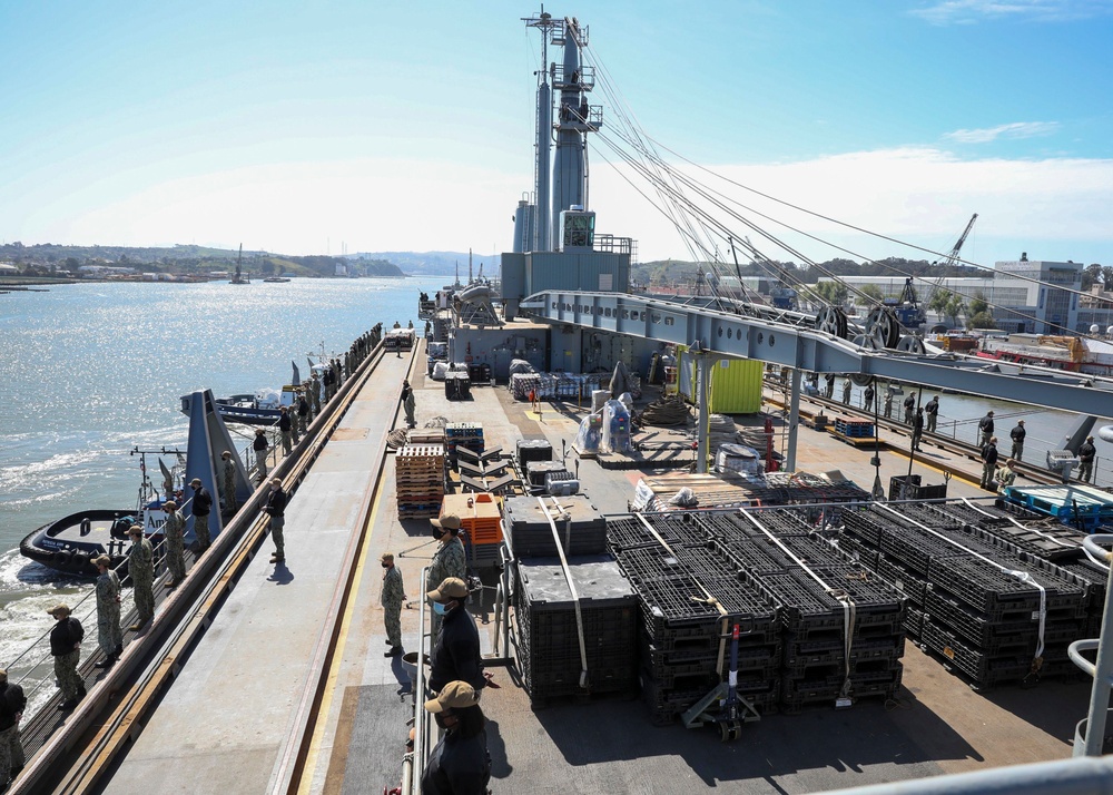 ESL Departs Mare Island Dry Dock