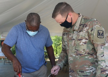 Food Bank Honors NC Guard Soldiers COVID-19 Relief Operations