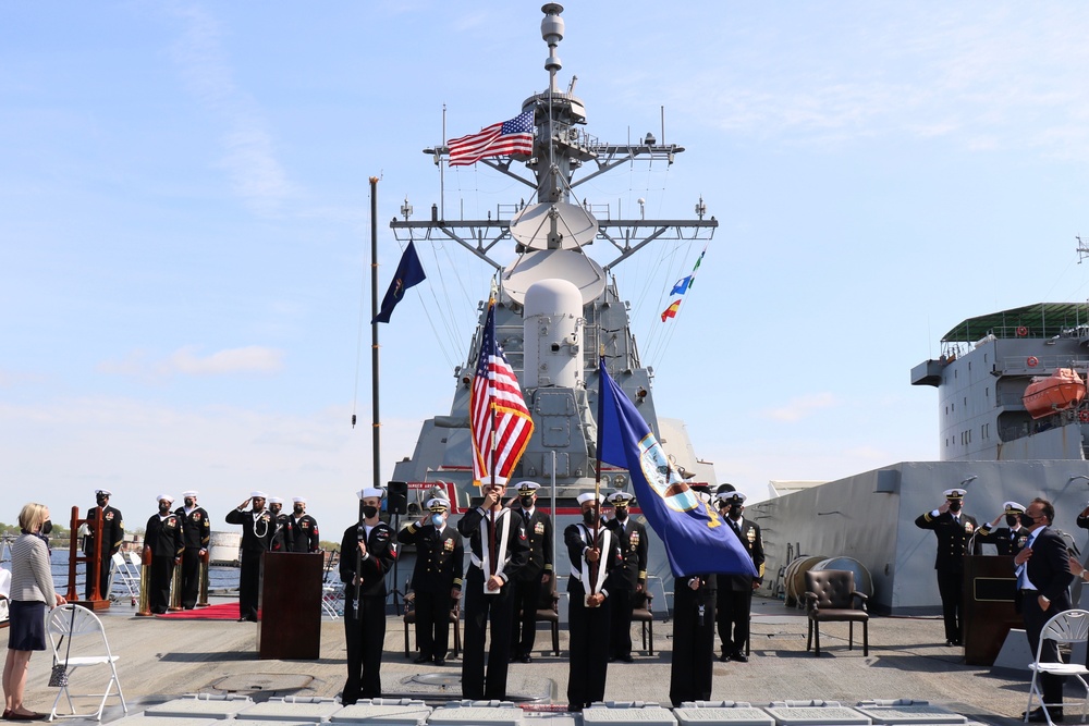 USS Nitze Change of Command