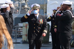 USS Nitze Change of Command