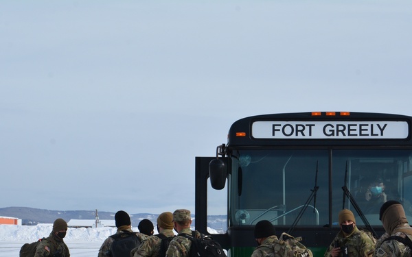 Rotational security force arrives at Fort Greely