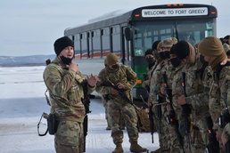 Rotational security force arrives at Fort Greely