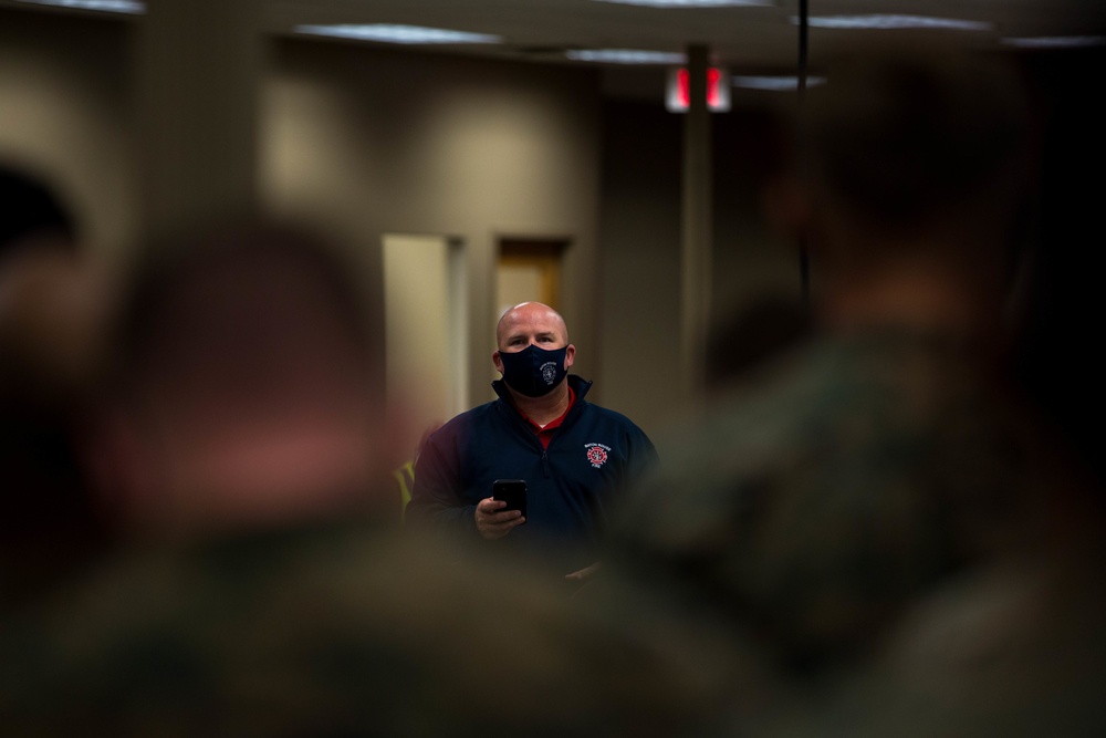 U.S. Marines and Sailors provide COVID-19 support to FEMA in Baton Rouge Louisiana
