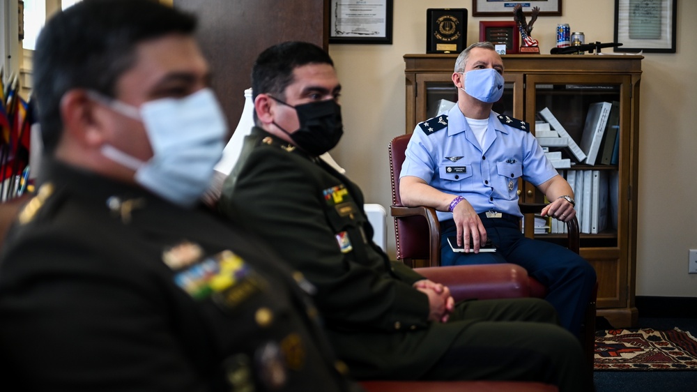 Office Call with Col. Otto Luken Moreira, Guatemalan Defense Attaché