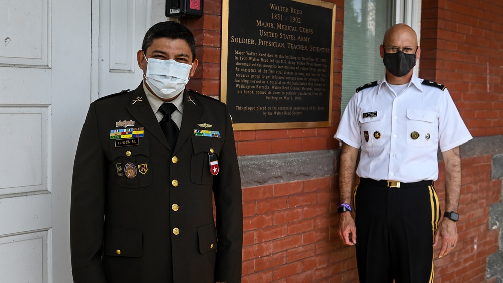 Office Call with Col. Otto Luken Moreira, Guatemalan Defense Attaché