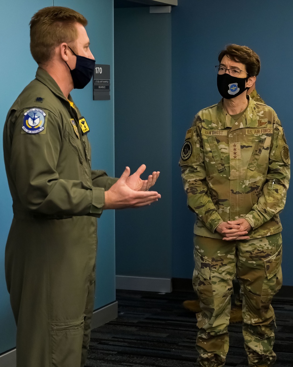 General Van Ovost Visits 126 ARW