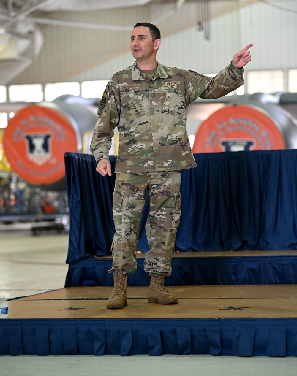 AMC Chief visits 126th Air Refueling Wing