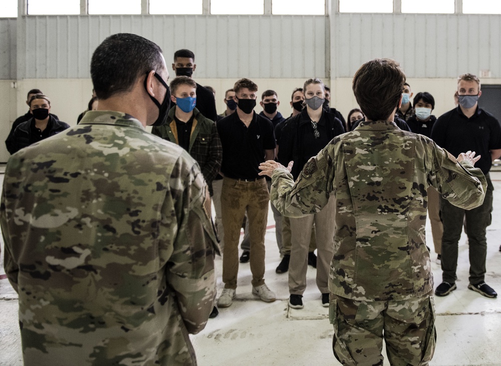 AMC's General Van Ovost visits 126th Air Refueling Wing