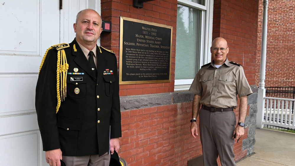 Uruguayan Defense Attaché Team Visit to IADC