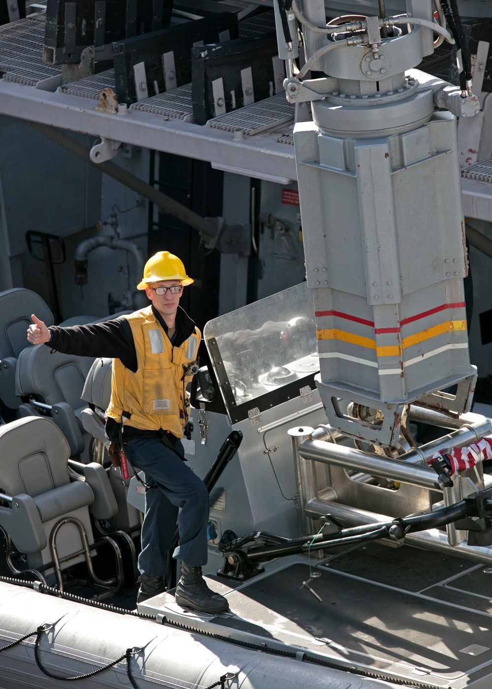 San Antonio Conducts Boat Operations