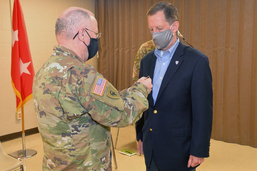 Retired 38th ID colonel receives Legion of Merit