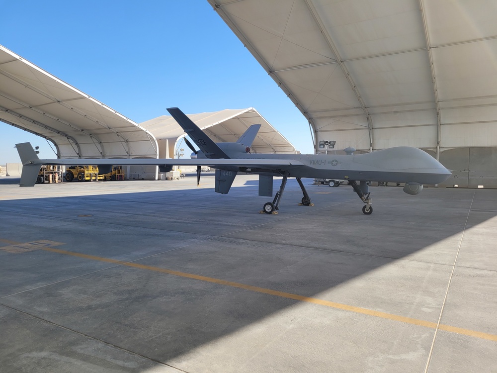 Marine Corps MQ-9 reaches 10 thousand flight hours in Central Command