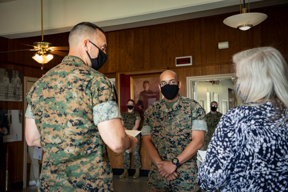 Selfless Service - Staff Sgt. Joshua Williams receives President’s Volunteer Service Award