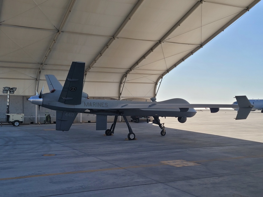 Marine Corps MQ-9 reaches 10 thousand flight hours in Central Command