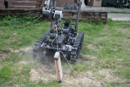 New EOD robot arrival