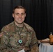 U.S. Army Staff Sgt. Zachary Tselis-Jackson talks about his role at the Wisconsin Center Community Vaccination Center