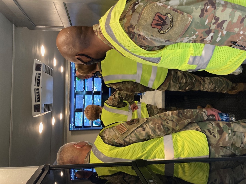 U.S. Air Force Surgeon General LTG Hogg visits NRG Stadium CVC