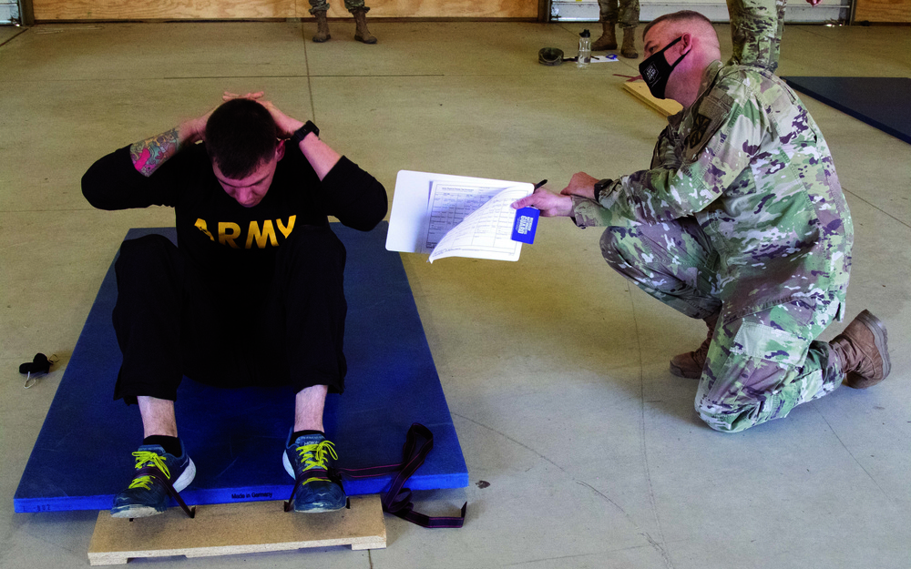 Michigan Army National Guard Soldiers compete in Best Warrior competition