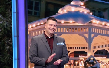 Fort Irwin Soldier takes Wheel of Fortune for a spin