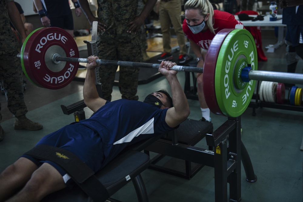 2021 Regional Marine Corps Trials Powerlifting