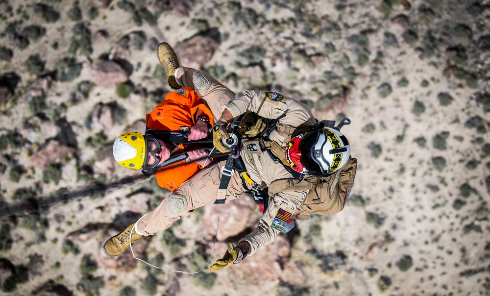 Longhorns of NAS Fallon SAR Conduct SAREX