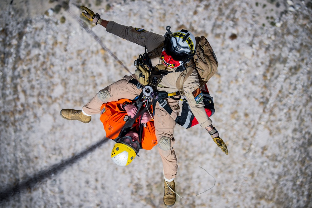 Longhorns of NAS Fallon SAR Conduct SAREX