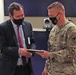 Werner presents gift to Director General UK Ministry of Defence