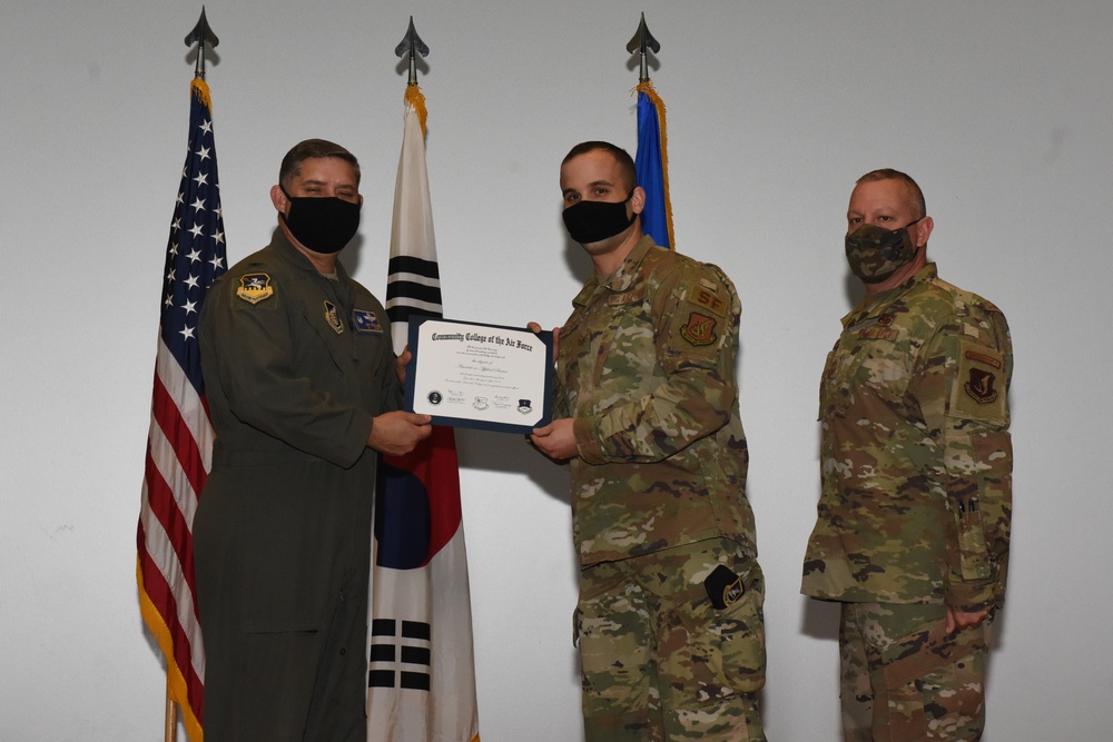 CCAF Graduation Ceremony Honors Enlisted Airmen