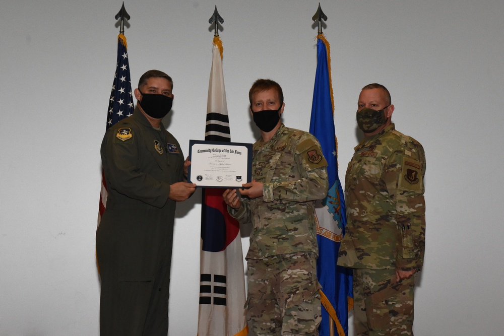 CCAF Graduation Ceremony Honors Enlisted Airmen