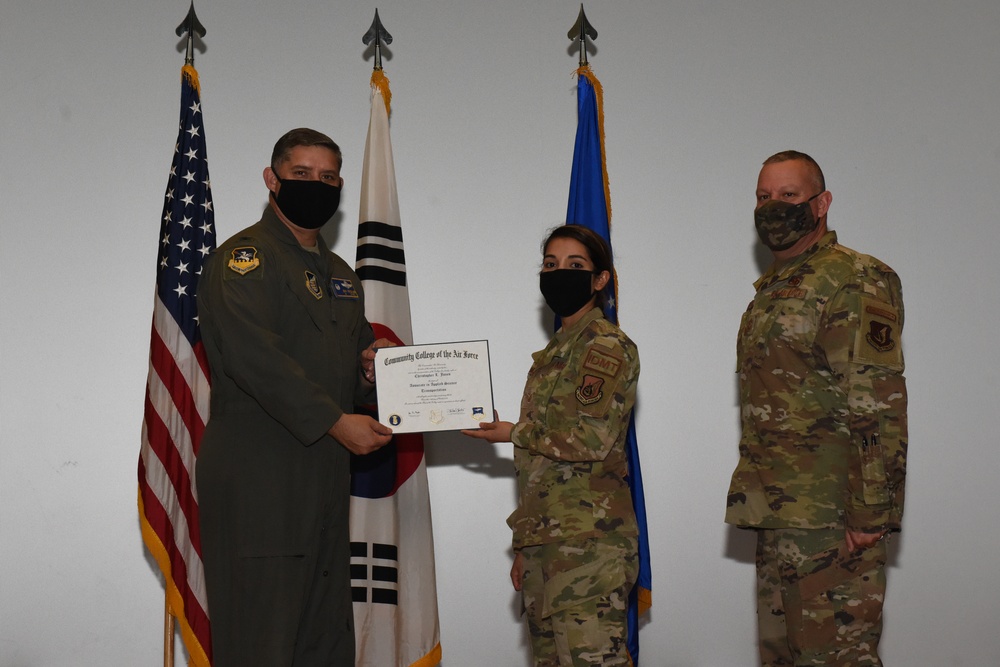 CCAF Graduation Ceremony Honors Enlisted Airmen