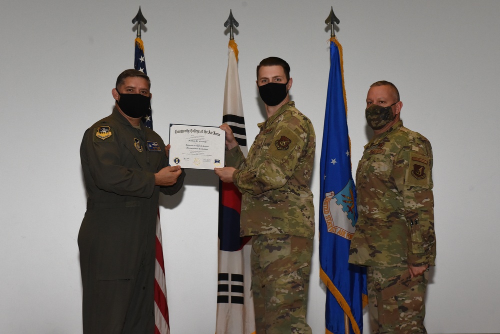 CCAF Graduation Ceremony Honors Enlisted Airmen