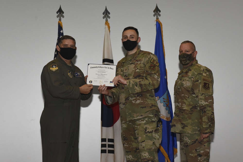 CCAF Graduation Ceremony Honors Enlisted Airmen