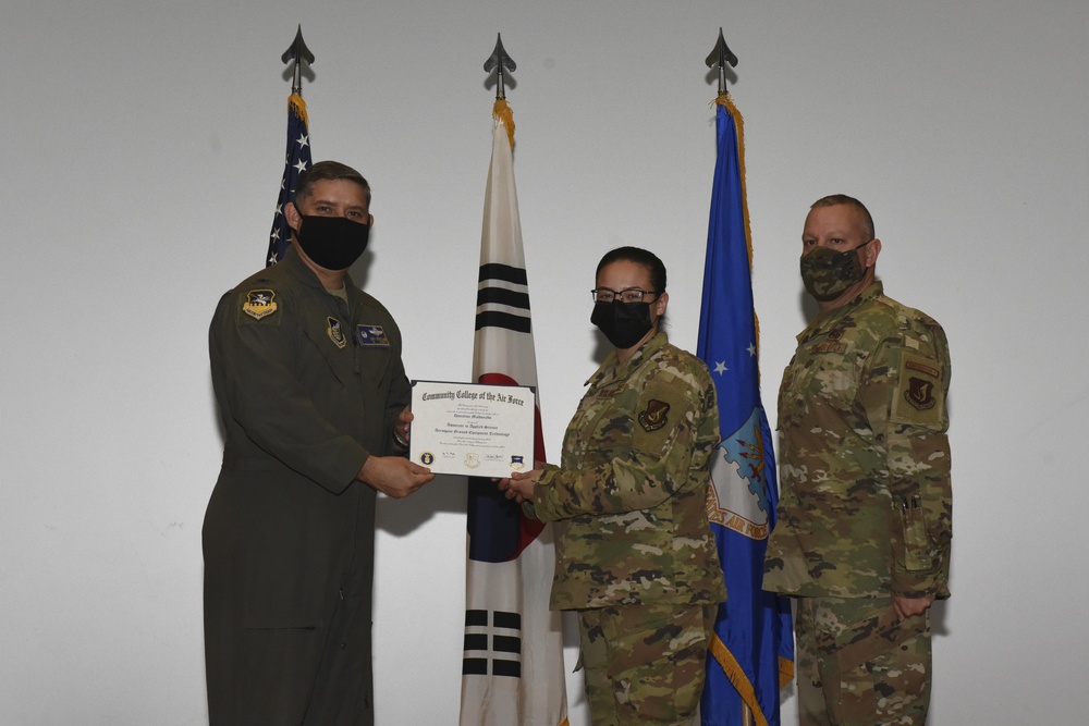 CCAF Graduation Ceremony Honors Enlisted Airmen