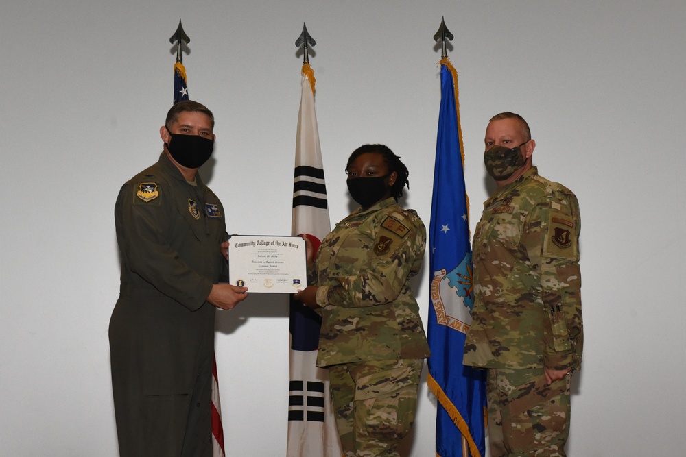 CCAF Graduation Ceremony Honors Enlisted Airmen