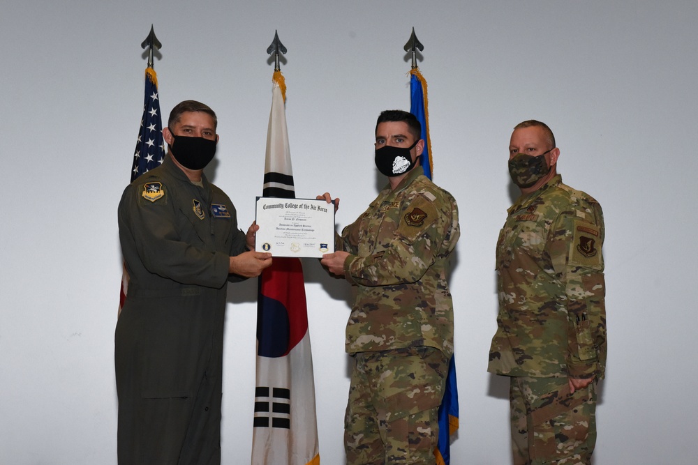 CCAF Graduation Ceremony Honors Enlisted Airmen