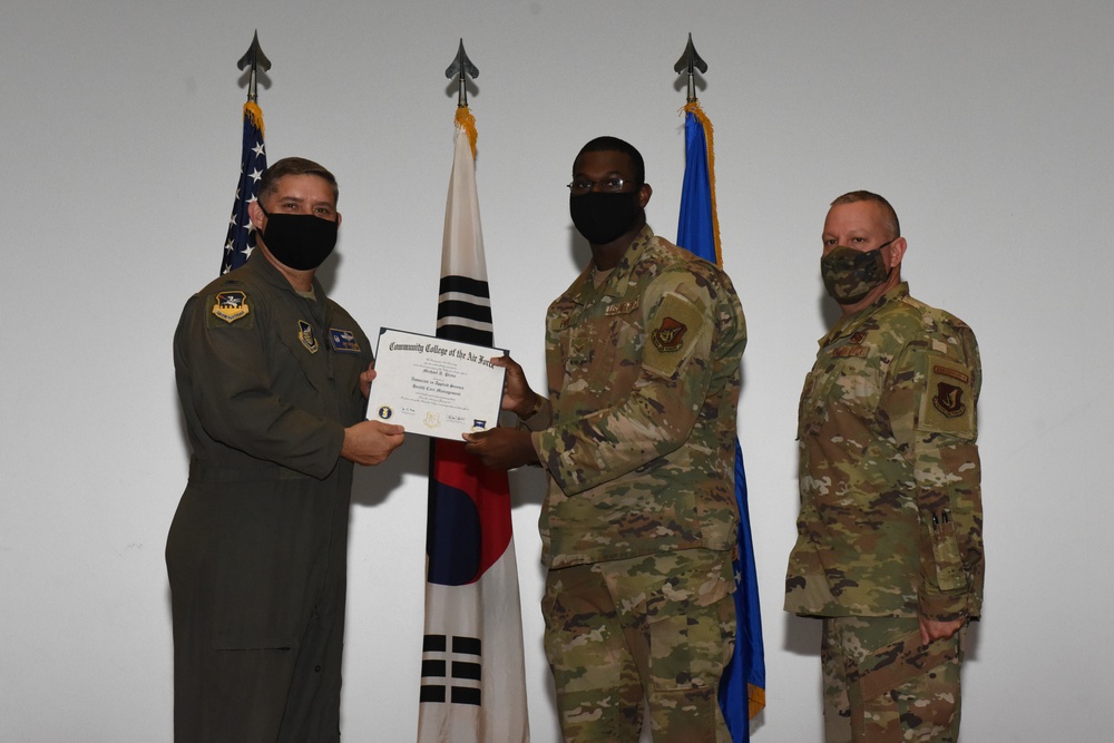 CCAF Graduation Ceremony Honors Enlisted Airmen