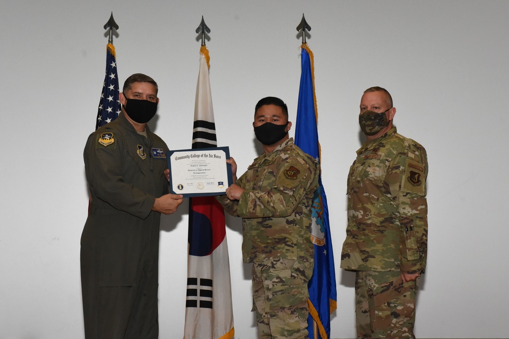 CCAF Graduation Ceremony Honors Enlisted Airmen