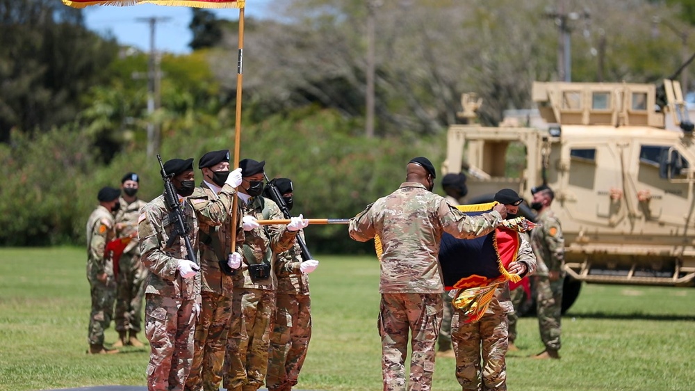 25th Division Sustainment Brigade Conversion Ceremony