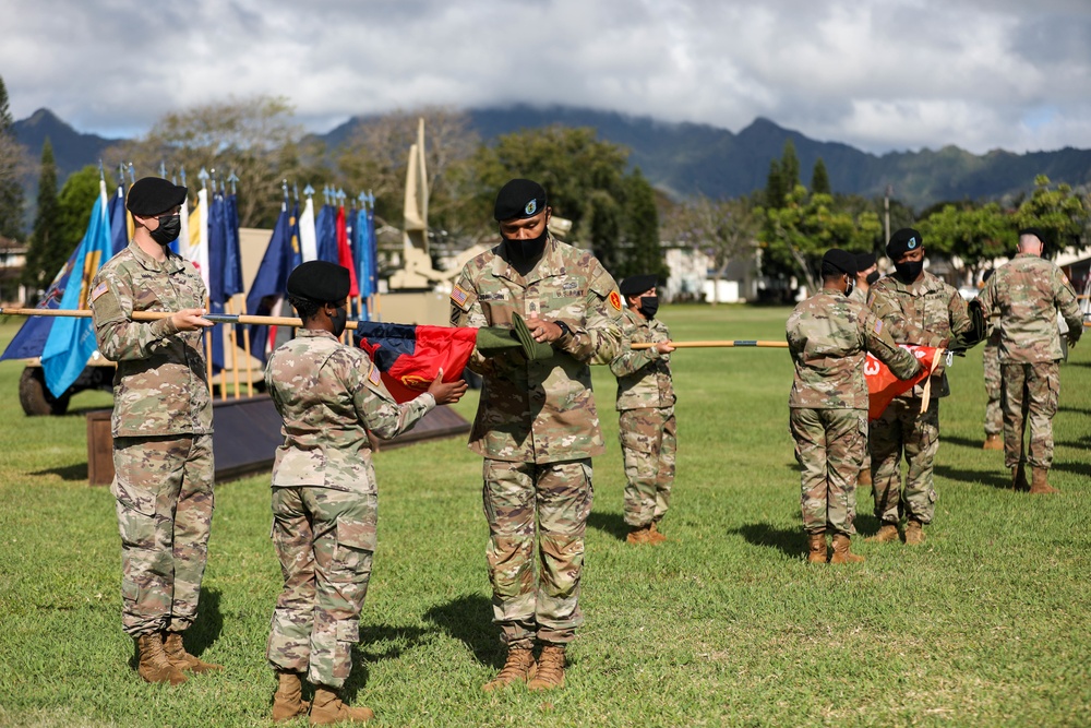 25th Division Sustainment Brigade Conversion Ceremony